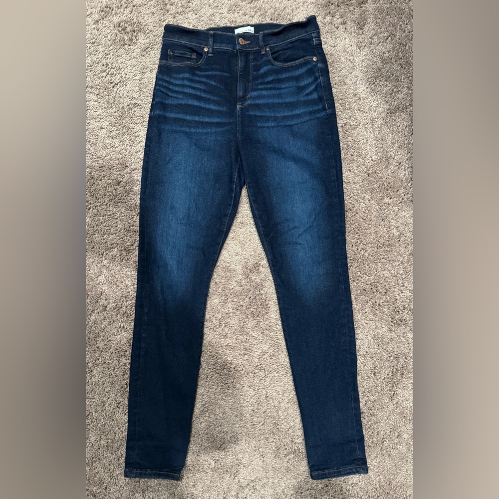 LOFT Dark Blue Women's Jeggings